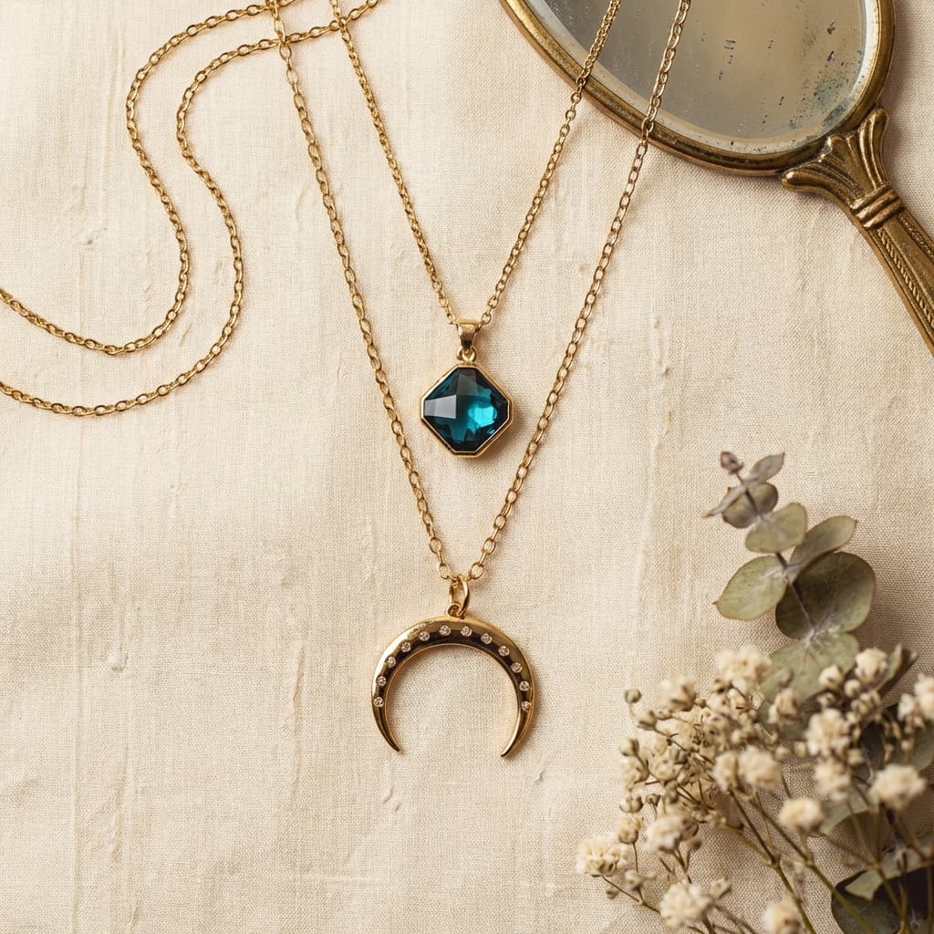 Necklace - Flat Lay