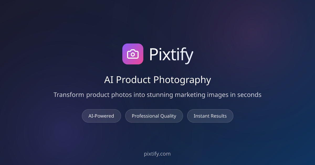 Pixtify — AI Product Photos & Videos | Virtual Models, Video Generation ...